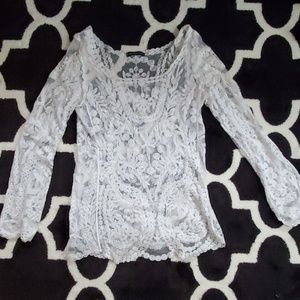 Long Sleeve Lace Top